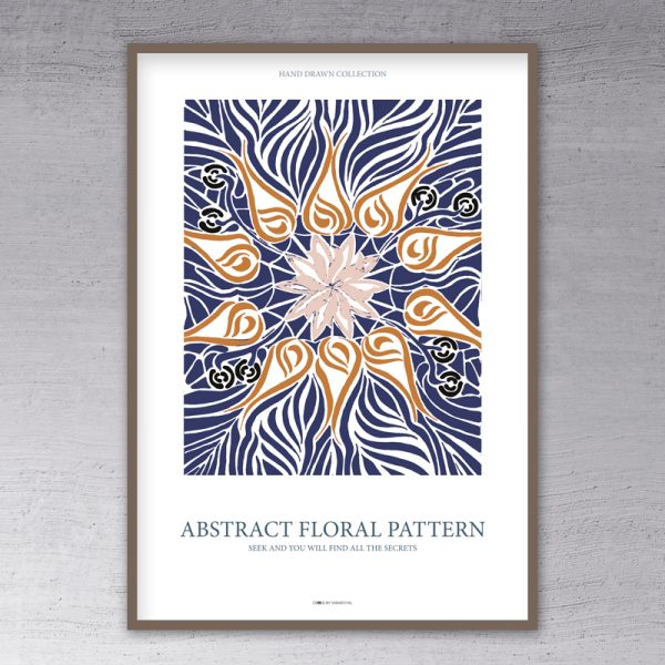 000452 - Abstract Floral PatternNo.2